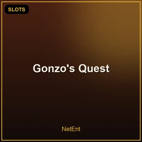 Gonzo's Quest – NetEnt