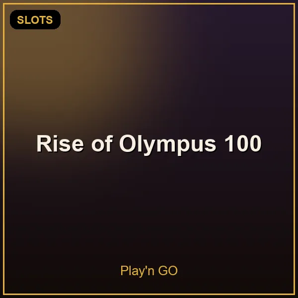 Rise of Olympus 100 – Play'n GO